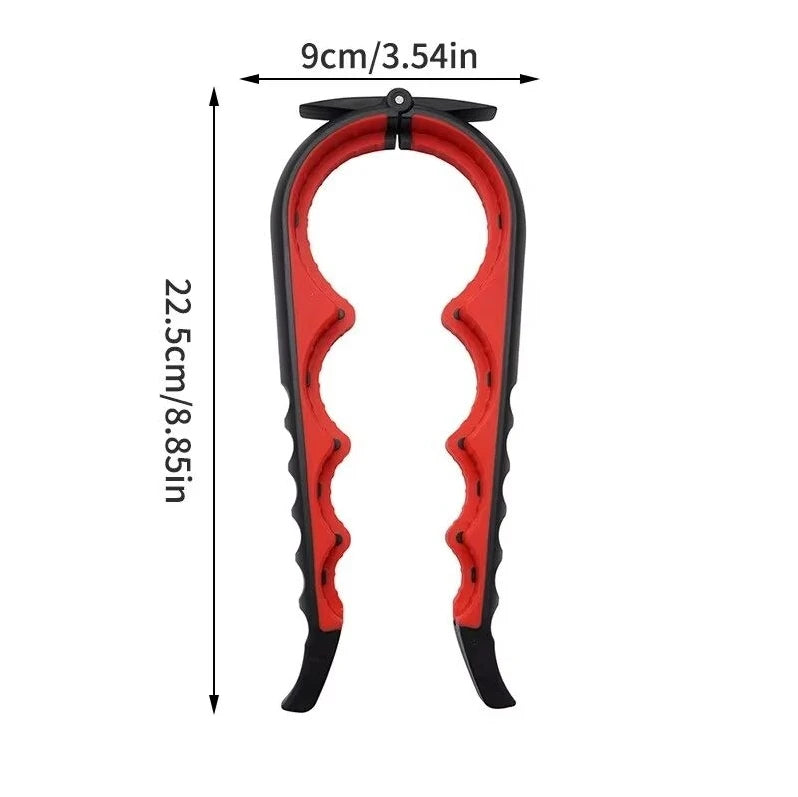 4-in-1 Multi-Function Can & Bottle Opener - Anti-Slip Handle Kitchen Tool