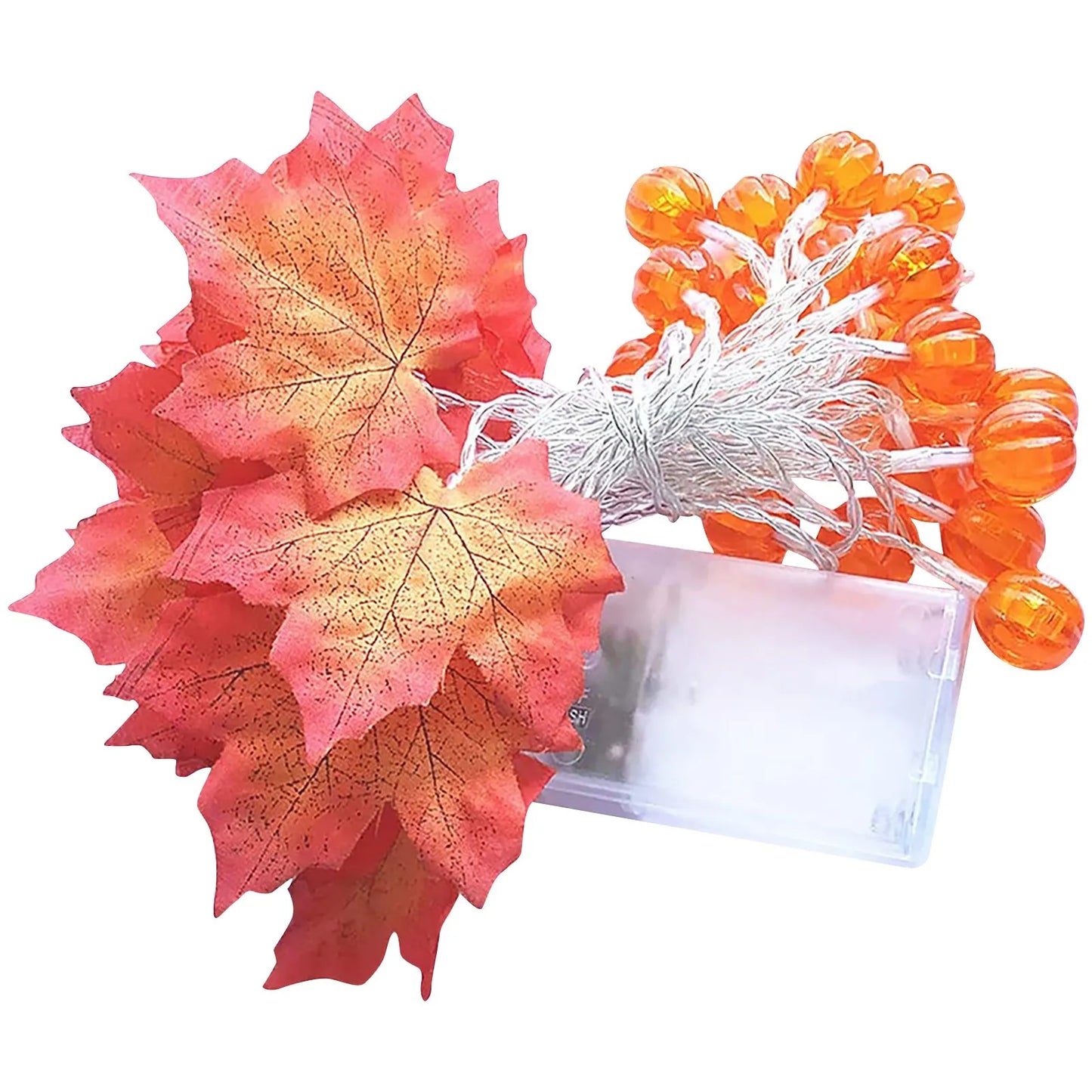 Halloween Maple Leaf Garland with Lights - DIY
Party Decoration 2025