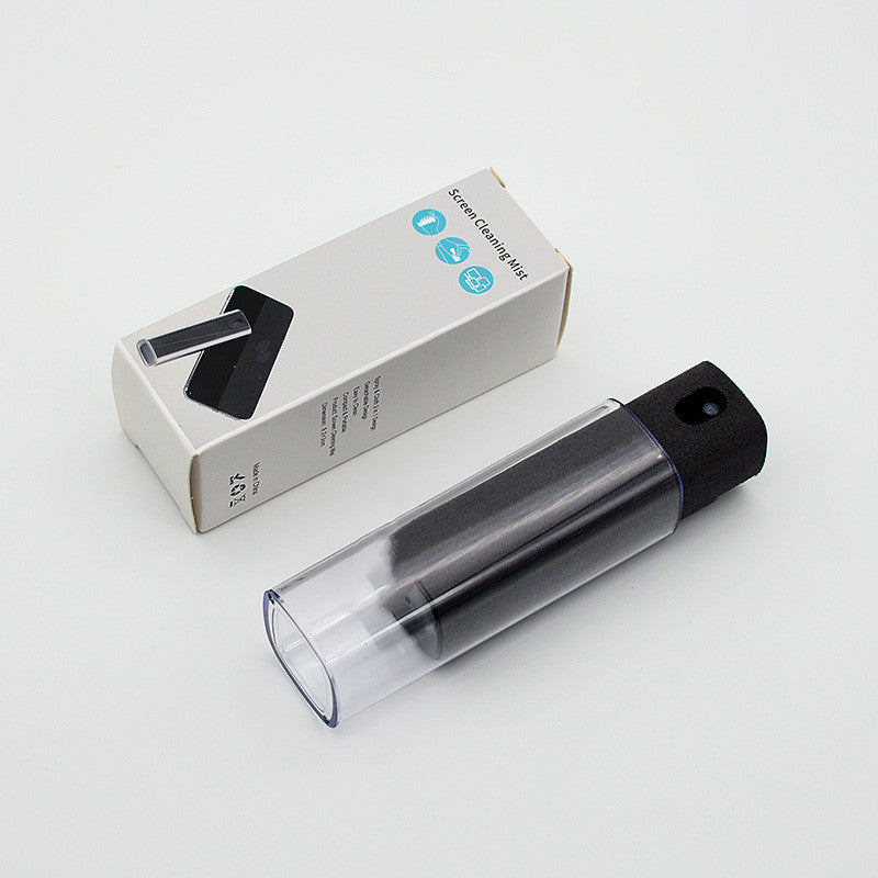 2-in-1 Portable Screen Cleaner Spray with Microfiber Wipe for Phone, Tablet & Laptop