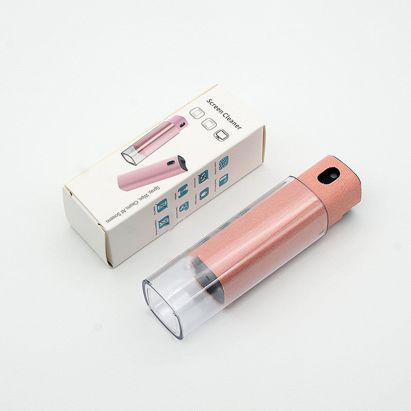 2-in-1 Portable Screen Cleaner Spray with Microfiber Wipe for Phone, Tablet & Laptop