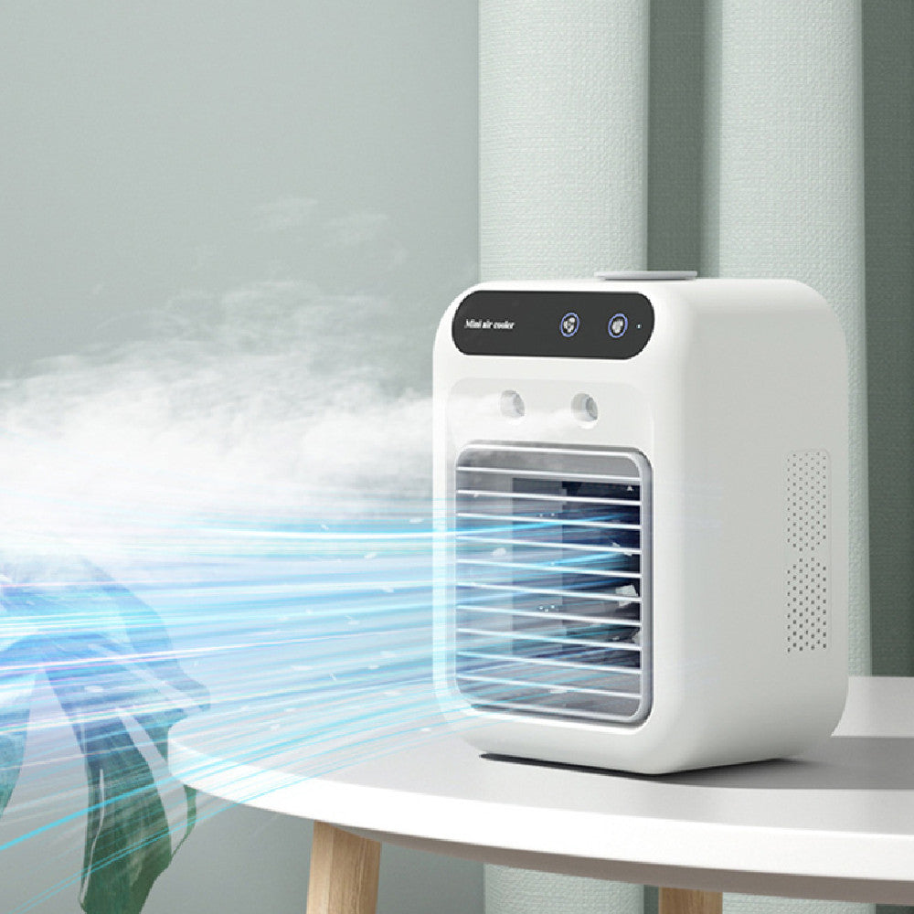 Portable Air Cooler Fan with Water Tank - Mini Air Conditioner for Home, Office & Car (USB Powered)