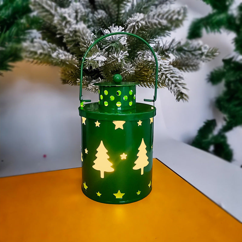 LED Christmas Candle Lantern - Small Decorative Light for Holiday & Home Decor