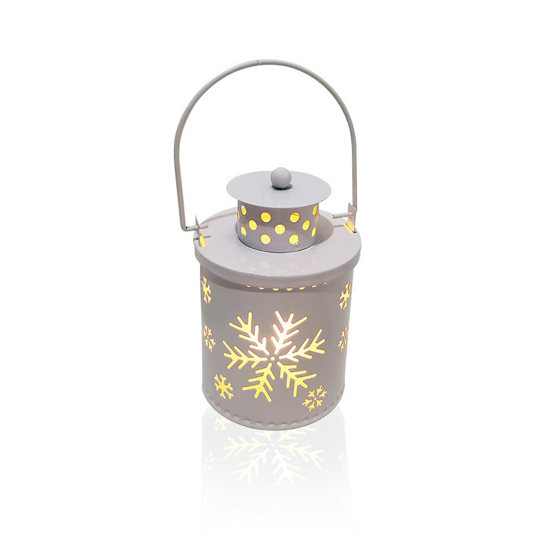 LED Christmas Candle Lantern - Small Decorative Light for Holiday & Home Decor
