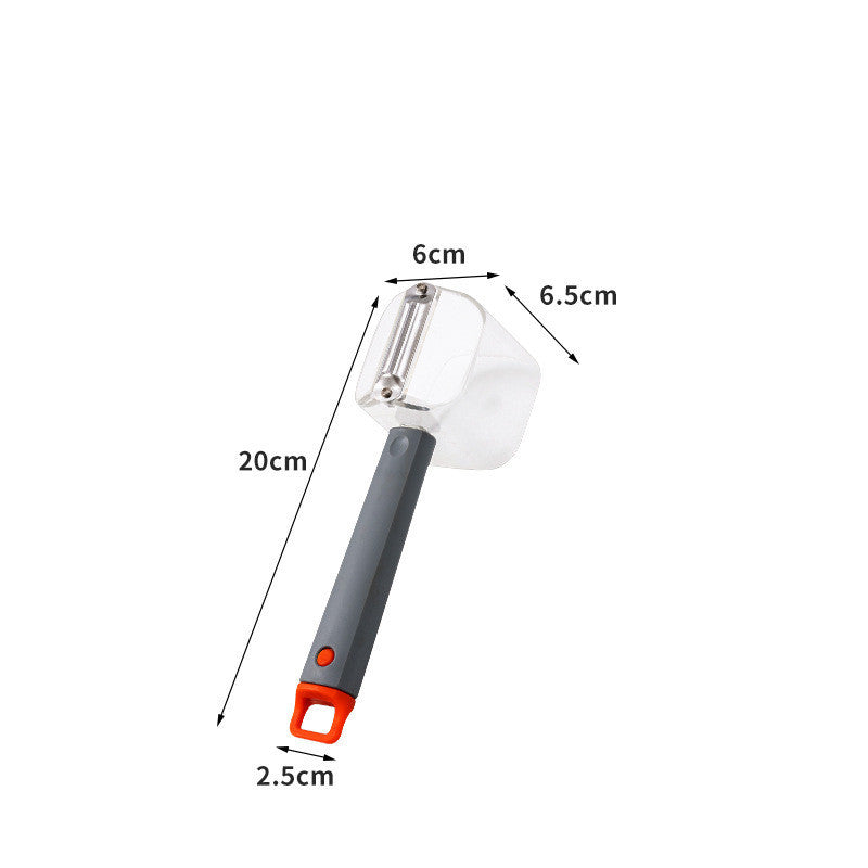 Stainless Steel Vegetable Peeler - Durable Kitchen Gadget for Fruits & Vegetables