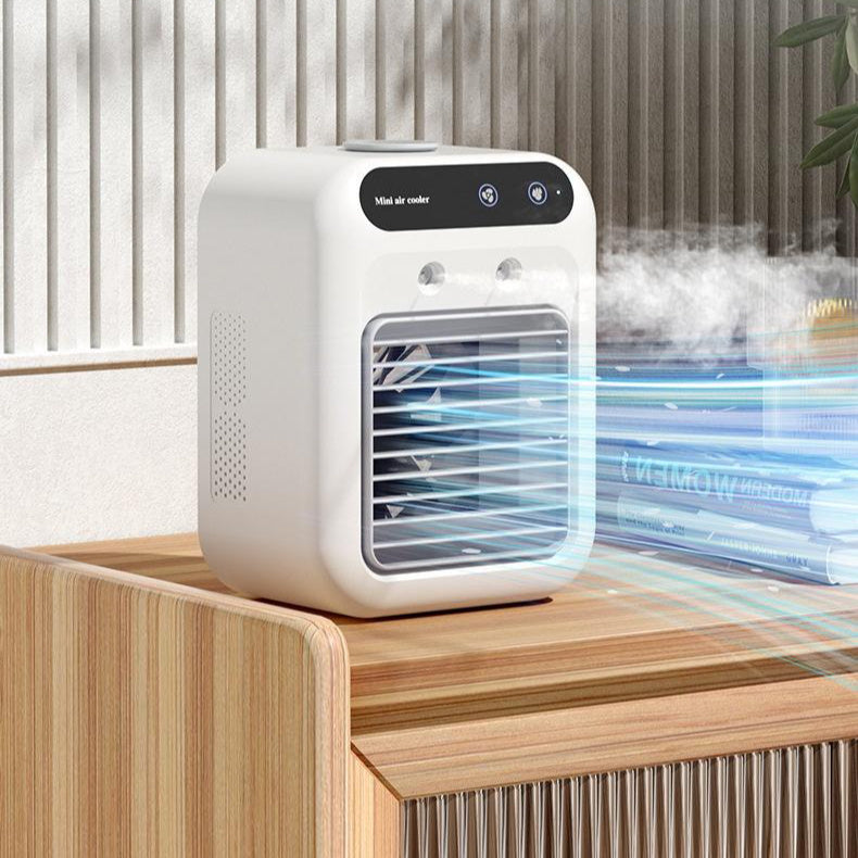 Portable Air Cooler Fan with Water Tank - Mini Air Conditioner for Home, Office & Car (USB Powered)