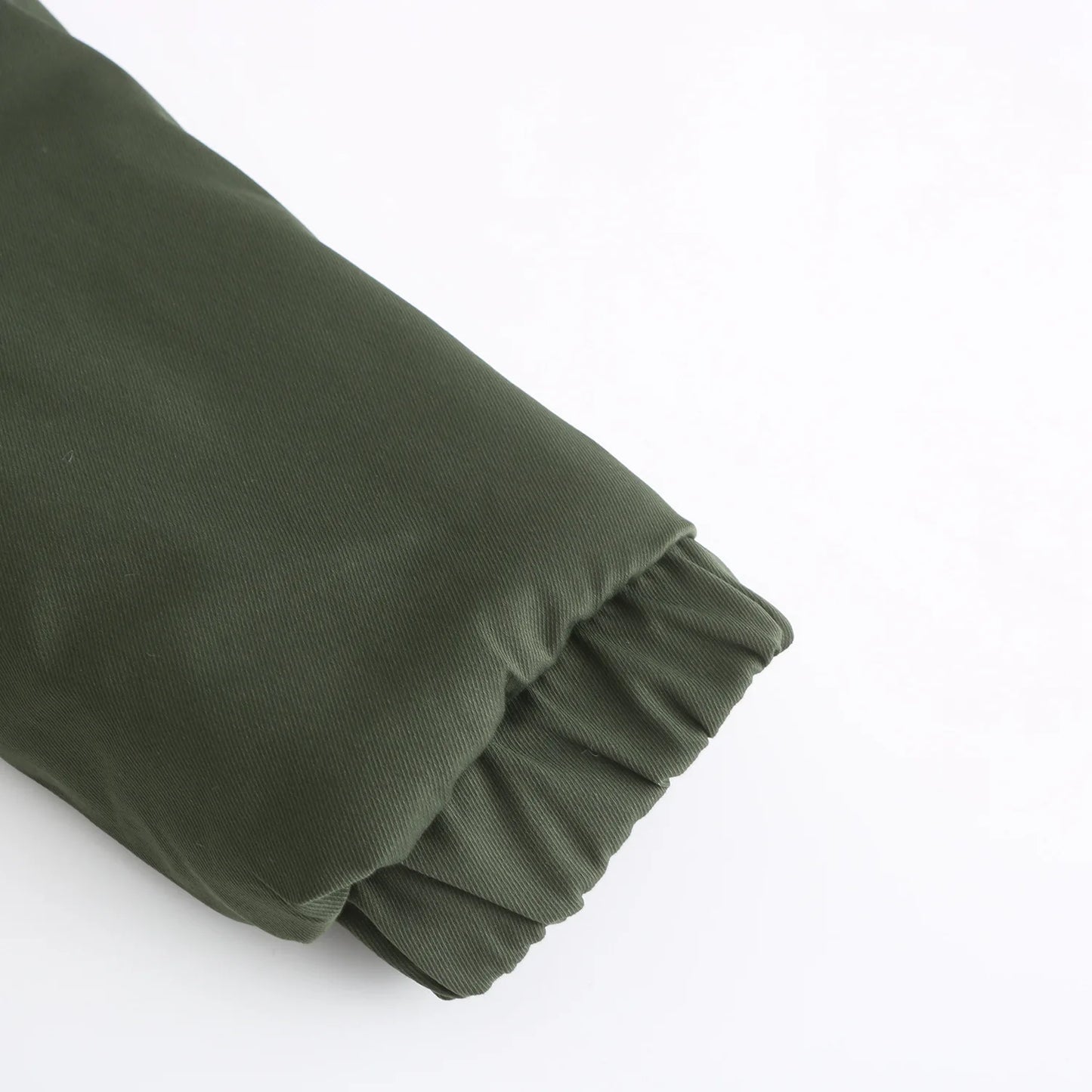 Women's Winter Parka Coat - Warm Cotton Jacket with Fur Collar & Hood