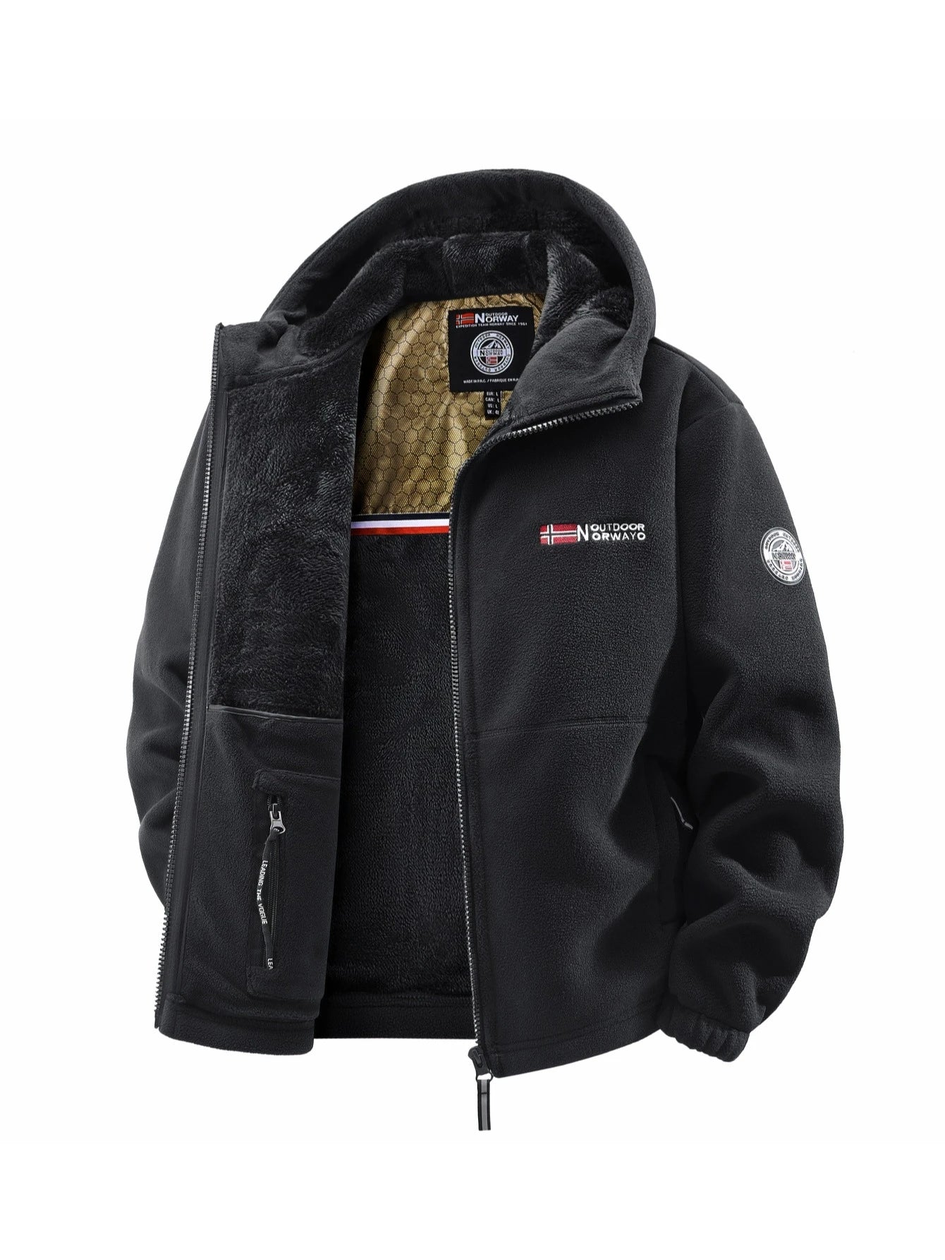 Men's Outdoor Winter Hooded Jacket - Streetwear
Casual Coat, Travel & Daily Wear