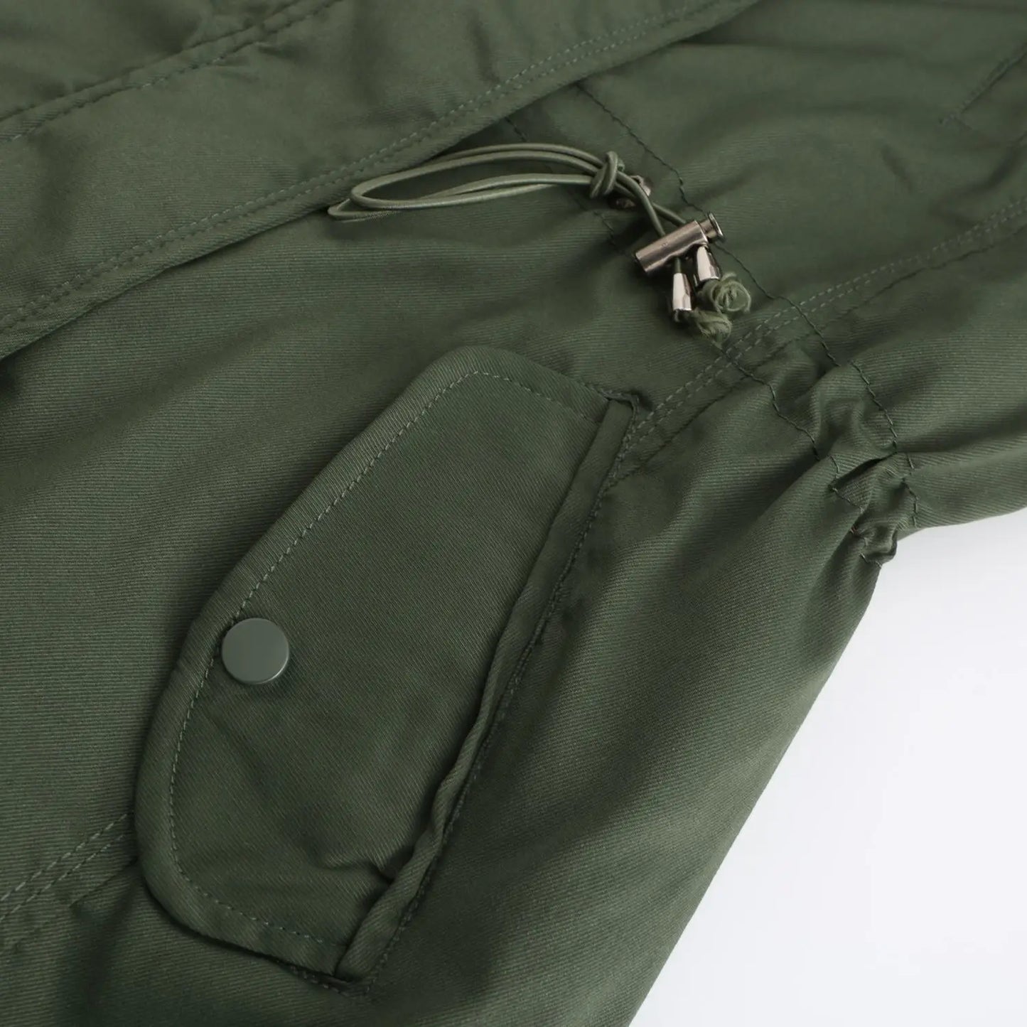 Women's Winter Parka Coat - Warm Cotton Jacket with Fur Collar & Hood