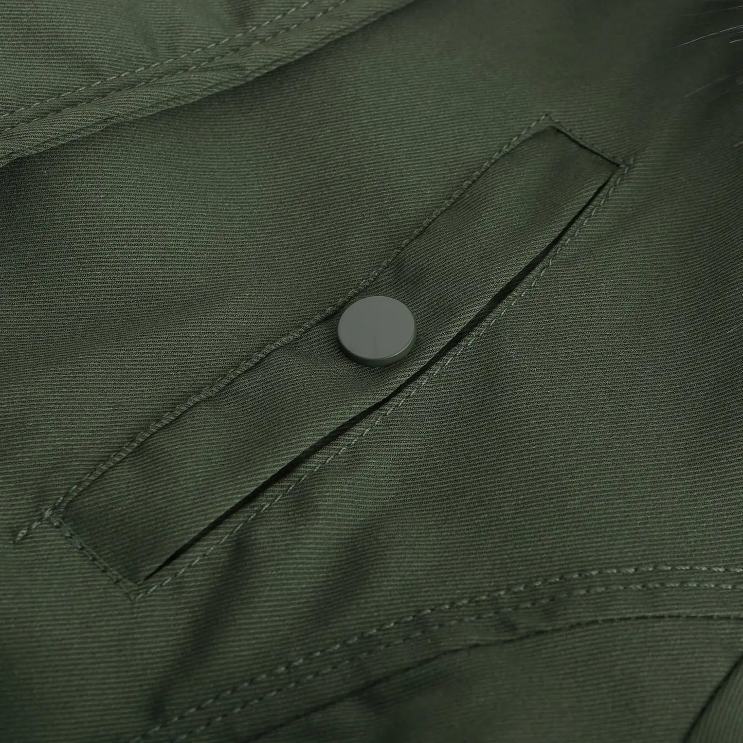 Women's Winter Parka Coat - Warm Cotton Jacket with Fur Collar & Hood