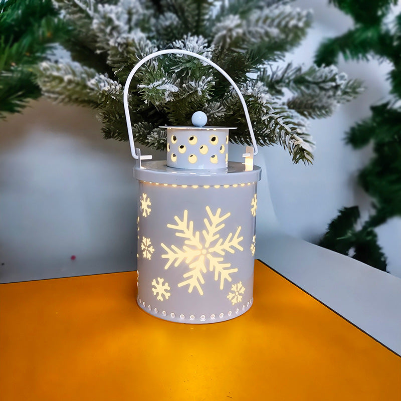 LED Christmas Candle Lantern - Small Decorative Light for Holiday & Home Decor